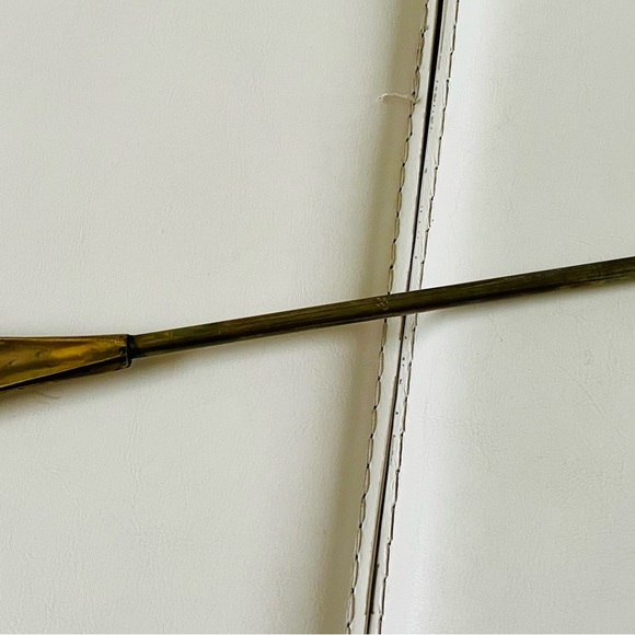 Vintage Brass Horse Head Shoehorn 16 Inch - Picture 1 of 9